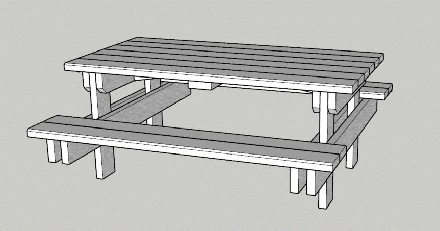 La table de pique-nique « ORIGINE »